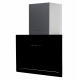 CATA Campana decorativa  02127404. GOYA 70 BK /A &ROCA. Ancho 70 cm, Negro,. Clase A